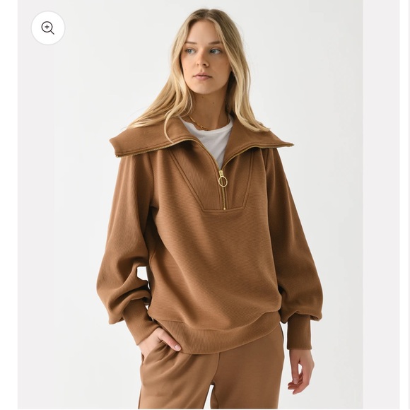 Varley women’s vine half-zip pullover golden bronze small - Picture 1 of 5